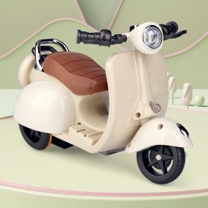 (Not Include Dolls) 17cm Labubu Macaron Movable Motorcycle Motorbike Can Drive Popmart Pop Mart