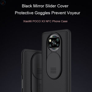 New Full Cover Phone Case For Xiaomi Poco X3 Nfc Phone Case Lens sliding cover PC case Xiaomi Poco X3 Nfc Protective Case Slide CamShield Back Cover Global Version Cases Camera Protection Case for Xiaomi Poco X3 NFC Mi 10T Pro Lite 5G Case