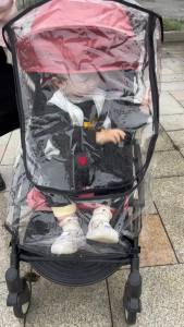 Stroller rain cover safety Eva fit yoyo/yoyo2/Yoya baby carrige rain coat univerisal wind dust proof stroller accessories