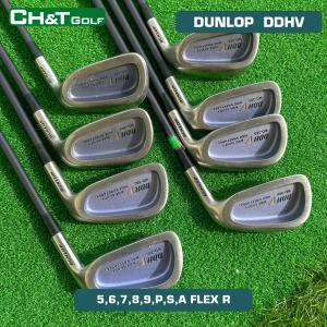 Bộ gậy golf sắt nam Dunlop DDHV 8 cây 56789PSA Flex R nhập khẩu