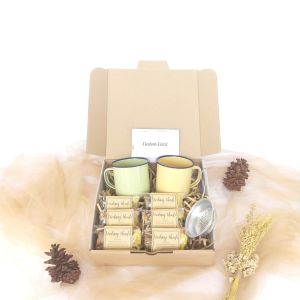 UWUH gomy.id wedding gift box hampers kado souvenir hadiah pernikahan nikahan perkawinan ulang tahun wedding minuman jamu tradisional wedang herbal uwuh komplit jahe murah unik terjangkau lucu estetik aesthetic parcel hampers lebaran idul fitri