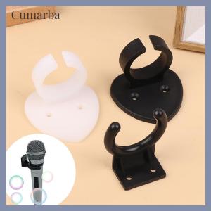 [Cumarba] 1PC Microphone móc chủ Microphone treo tường gắn microphone chủ phổ Clip đứng Microphone Cố Định Chủ