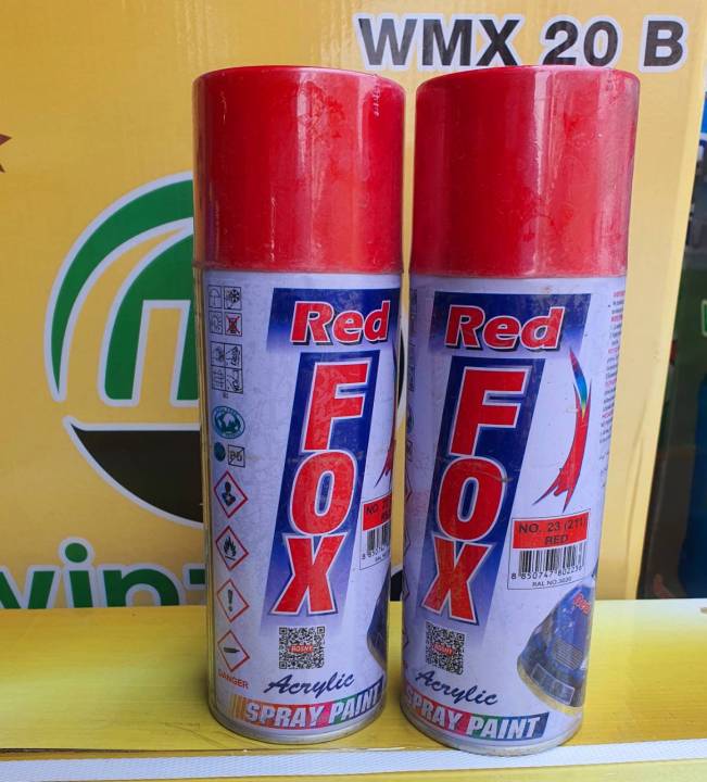 [ยกโหล] สีสเปรย์ Red Fox ยกลัง สเปรย์ยกลัง สีสเปรย์ RedFox สีมาตรฐาน ...