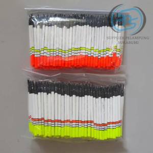 Pelampung pancing bulu merak 8 cm best quality