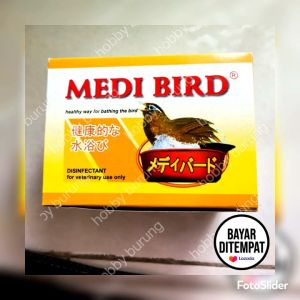 Obat shampo burung pembasmi kutu Medi Bird medi bird shampoo burung penghilang kutu burung bulu bagus rapih halus berkilau burung sehat rajin mandi bunyi berkicau gacor dor termurah murah meriah terlaris laris manis