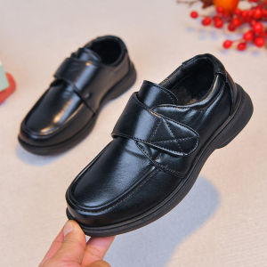 Future seeds school formal shoes for kids boy student black shoes for kids boys size 25-42