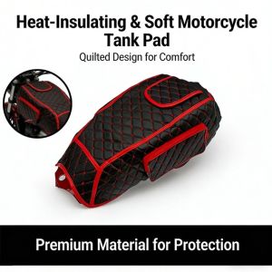 Universal Motorcycle Fuel Tank Cover Waterproof Leather Cushion Pad for Honda TMX Barako Bajaj