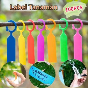 100PCS Label Tanaman Waterproof Label Tag Tanaman Warna Label Tanaman Tancap