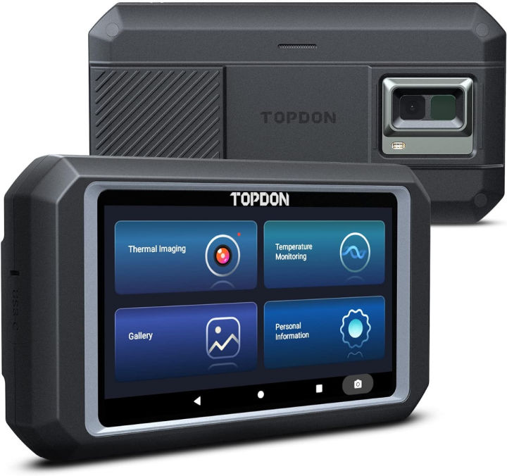 Analog Thermal Imaging Camera 256 X 192 IR Resolution For HVAC, Digital