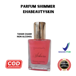 Parfum Shimmer Ehabeautyskin Tahan 24 Jam Non Alcohol Minyak Wangi Bpom Untuk Anak Dan Dewasa Asliii