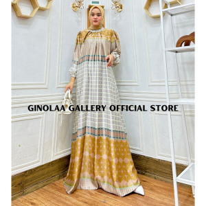 GAMIS LEBARAN TERBARU | BAHAN SILK PREMIUM | NARCISSUS DRESS
