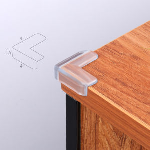 🔥Cozyrooms👍Baby Safety Soft Transparent PVC Protector Table Furniture Protection Cover Children Anticollision Edge Corner Silicone Protective Cover