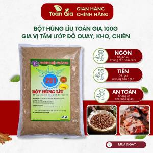 Bột húng lìu gói 100g nguyên chất dùng để ướp quay nướng kho thịt rang lạc