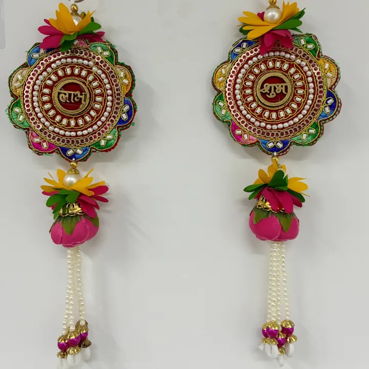 Traditional%20Reusable%20Shubh%20Labh%20Hanging%20for%20Door%20Entrance%20%7C%20Wall%20Decor%20%7C%20Diwali%20Decoration%20%7C%20Festival%20Decoration%20(Pack%20of%202%20pcs%7C%20Size%20-%2011%20inches)%20-%20Image%204