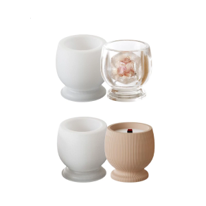 Creative Goblet Designs Sturdy Silicone Mould Portable Accessory for Craft Enthusiasts Home Decoration Projects