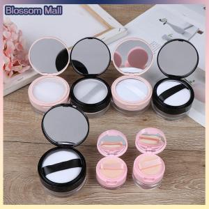 [Blossom] 7 phong cách Rỗng Mỹ phẩm sifter lỏng Jar container Puff hộp gương container trường hợp