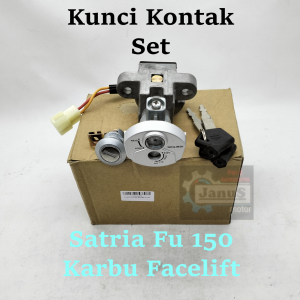 Kunci Kontak Set SUZUKI SATRIA FU 150 KARBU FACELIFT KONCI KEY SET KUNCI KESELAMATAN KUALITAS ORIGINAL PRESISI DAN AWET (Bisa Cod)