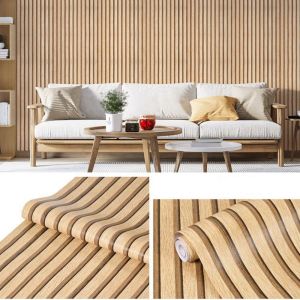 CUNXIN Moisture-proof Wall Stickers 45cm Width Waterproof Foam Wall Stickers Wall Decoration Thick Foam Self-adhesive Wallpaper Living Room