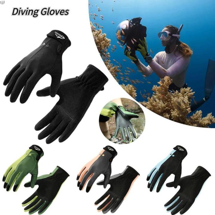 SJJL 1 Pair Snorkeling Diving Gloves Paddling Surfing Wetsuit Gloves ...
