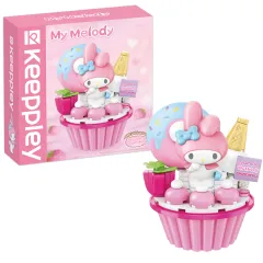 Keeppley K20802 Hello Kitty Series My Melody Building Blocks Toy Set 