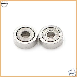 Follow Get More【Metonna】 10pcs 681ZZ Miniature Mini Ball Bearings Metal Open Micro Bearing 1x3x1mm