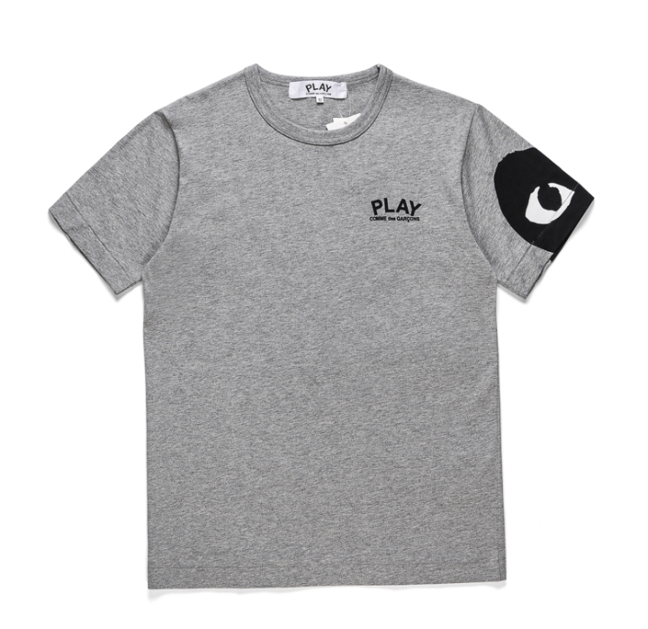 PLAY Official Store COMME Des Garcons CDG Play Women T Shirt Men T Shirt  Pure Cotton Short-sleeved T-Shirt Soft Comfort Leisure Couples Short Sleeve 