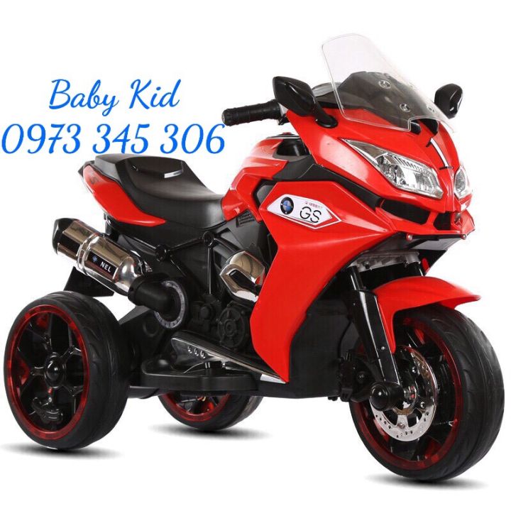 Xe máy điện trẻ em mô tô điện bánh cho bé BMW NEL-R1200GS Kiểu - Main Image