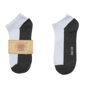 ถุงเท้านักเรียน (แพ็ค12คู่) ส่งจากกทม🔥ผ้าอย่างดี ครบ5 Size ให้เลือก ผ้าเบาสบาย ไม่อับชื้น ถุงเท้า