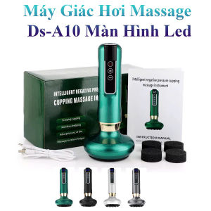 Máy Giác Hơi Massage Ds-A10 Có Màn Hình Led 6 Cấp Độ Dùng Dây Cắm Trực Tiếp