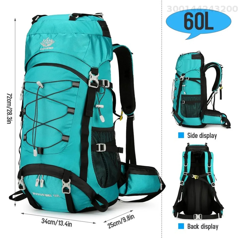 Large camping backpack best sale