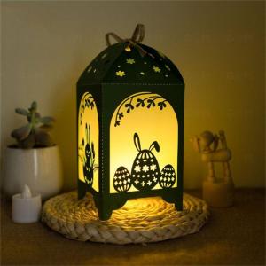 Rabbits Light Die Cut Stencils Carbon Steel Cutting Dies For Scrapbooking Making Photo Album Packaging Decoration