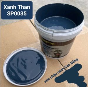 Sơn chậu cảnh Supon siêu bóng hệ nước - có kháng kiềm sơn trực tiếp không cần lót- Hộp 1kg