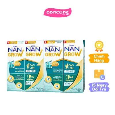Thực phẩm bổ sung Nestlé NANGROW 6 (4x180ml)