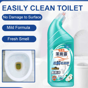 Powerful and Fast-acting Toilet Cleaner for Tough Stains and Odors