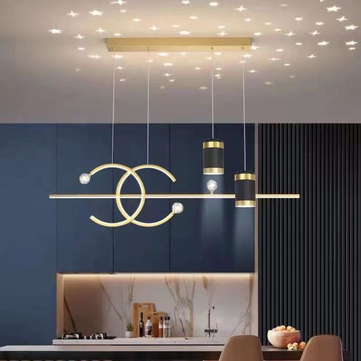 Nordic Dining Pendant Light Modern Bar Table Hanging Light Creative Chandelier Ceiling Lamp ...