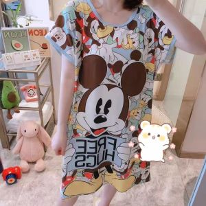 K.Store Korean Daster Sleepwear for Girls Women Plus Size Dress (FREESIZE) new 2022 sale