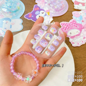 Vỉ Vòng Tay Kèm Móng Giả SARINO Xinh Xắn Cho Bé Gái