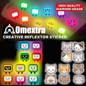 Creative Reflection Sticker Omextra Stiker Reflextor Stiker Reflextive