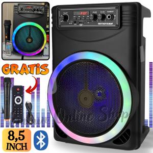 SPEAKER BLUETOOTH MITSUYAMA MS-4020BT ROCKER LED 85 INCH FREE MIC WIRELESS KARAOKE + REMOTE - SPEAKER KARAOKE FULL BASS - SPEAKER LED WIRELESS / SPEAKER BLUETOOTH BASS ~ NOS