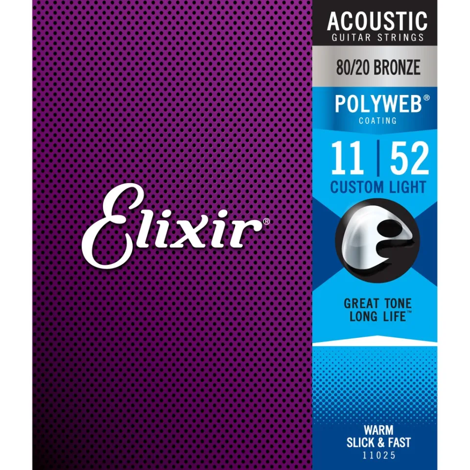 Elixir Nanoweb Acoustic Electric Guitar Strings Lazada PH