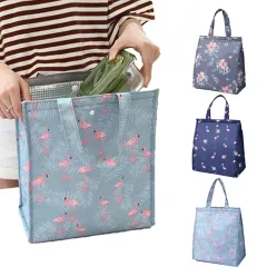 46x60cm Reusable Foldable Shopping Bag, Portable Shopping Bag