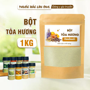 Bột Tỏa Hương Cơ Thể 1kg (Bột Huân Thảo/Cảo Bản/Bạch Chỉ)