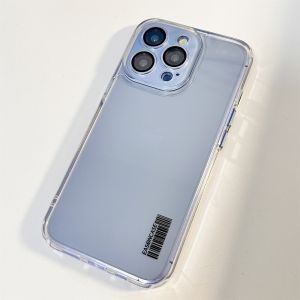 【With Lens Film】KISSCASE Luxury Plating Metal Lens Camera Frame Clear Phone Case For iPhone 14 13 12 14 Pro Max 14Plus iPhone 11 cases Soft TPU Frame Shockproof Cover