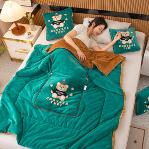 Car folding pillow dualuse nap pillow car office cushion car folding pillow quilt