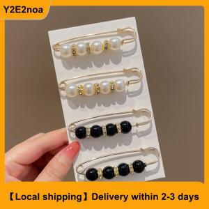 【Local shipping】 Korean Style Fashion Anti-glare Buckle Brooch Fixed Clothes Trouser Waist Change Small Waist Buckle Multi-piece Brooch Pin