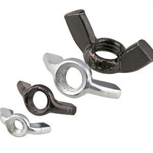 Carbon Steel Butterfly Nuts M3 M4 M5 M6 M8 M10 M12 Wing Nuts Hand Tighten Nut Butterfly Wing Nuts