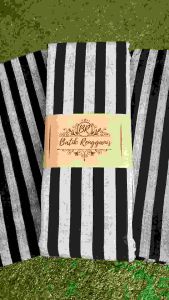 Kain Tenun ATBM Hitam Putih: Lurik Tradisional