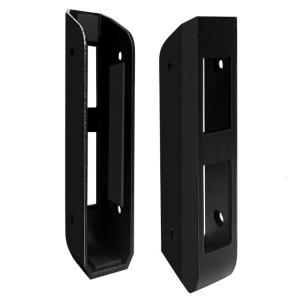 Under Desk Laptop Shelf Heavy Duty Metal Bracket with Installation Screws Shelf Holder Stand for Notebook Electronics