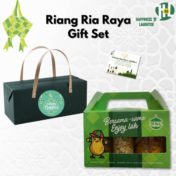 Hnl Riang Ria Raya Gift Set Ramadan Ramadhan Gift Box Kotak Hamper Raya 