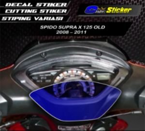 STICKER SMOKE - STICKER SMOKE SPIDO SUPRA X 125 OLD - STICKER VARIASI SPIDO